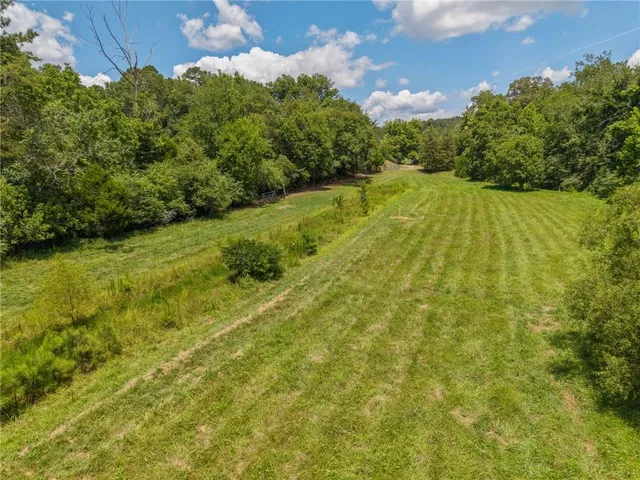 a view of an outdoor space and a yard