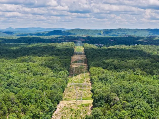 a view of a lake and mountain