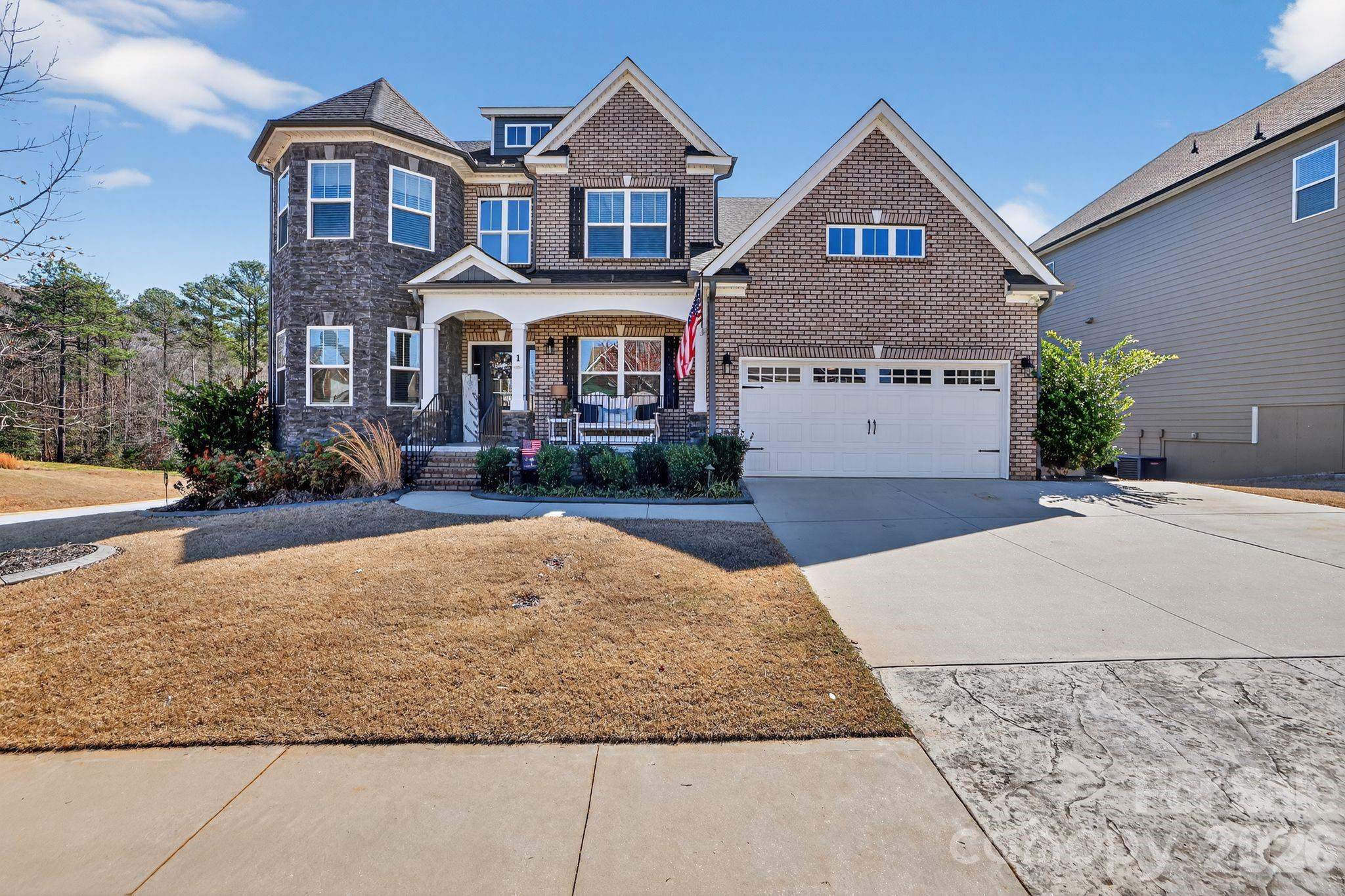 1 Foxmoor Court Simpsonville, SC 29680 - Photo 1 of 36 front view of a house with a yard