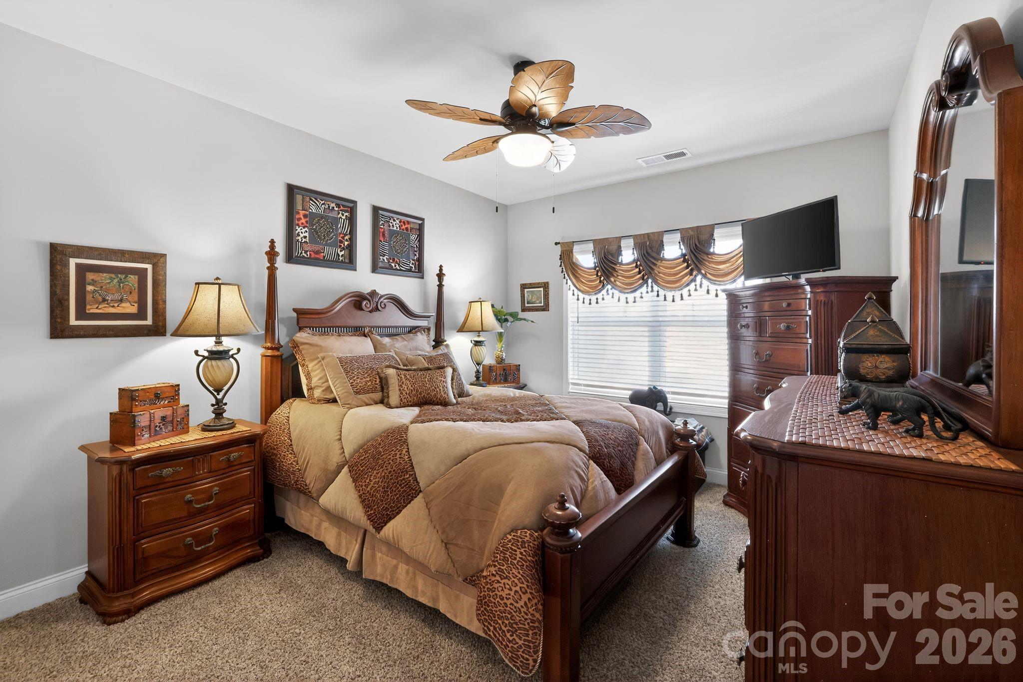 1 Foxmoor Court Simpsonville, SC 29680 - Photo 20 of 36 a bedroom with bed and window