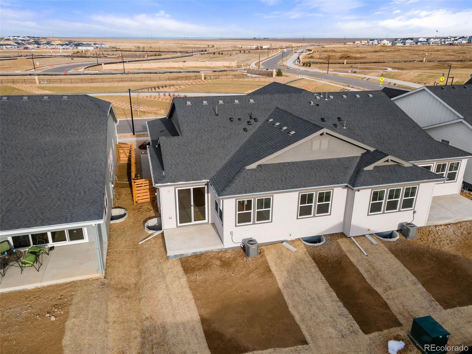 23966 E River Aurora, CO 80019 - Photo 45 of 50 aerial view of a house with a ocean view