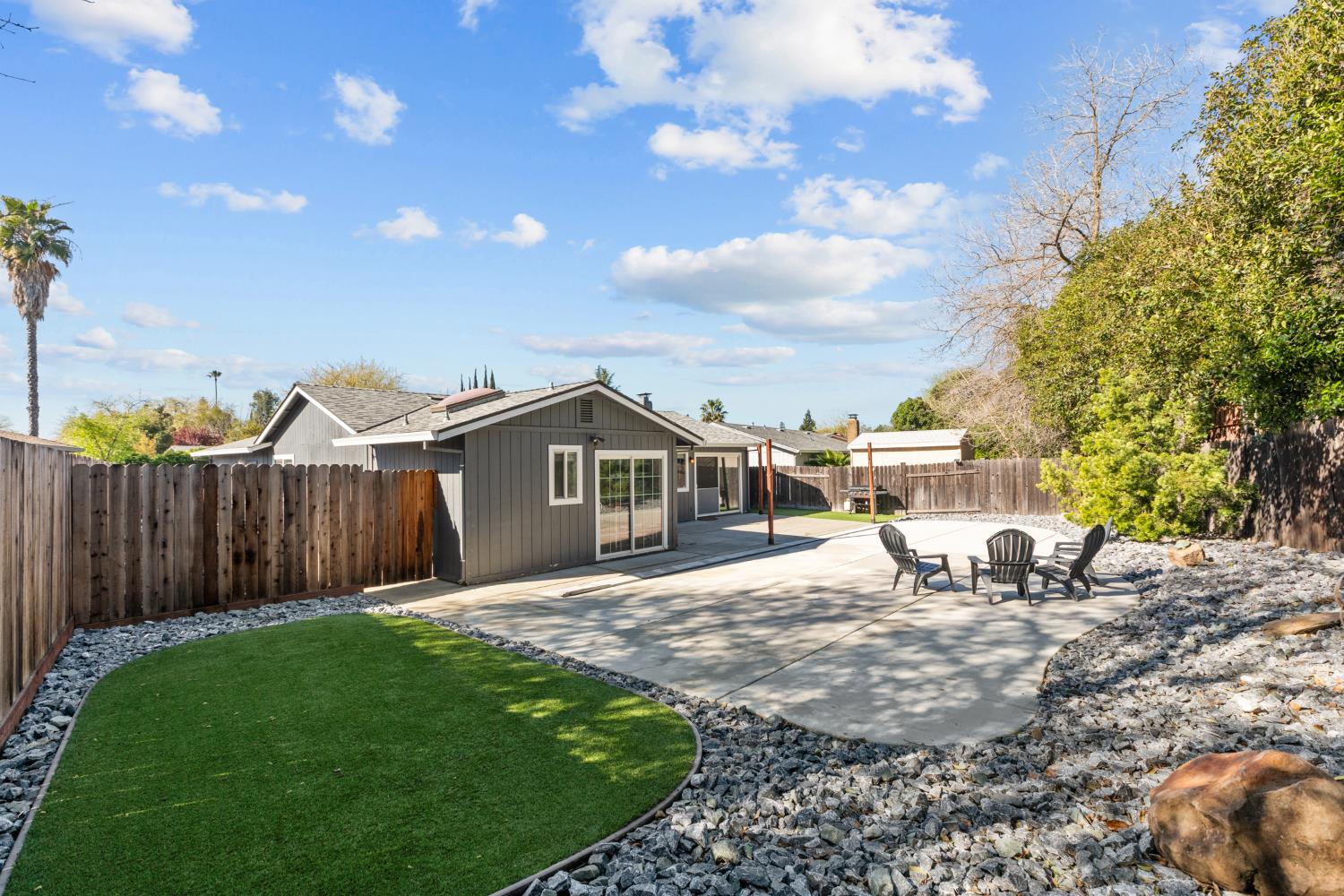 6321 Paco Court Citrus Heights, CA 95621 - Photo 26 of 36 a backyard of a house with table and chairs
