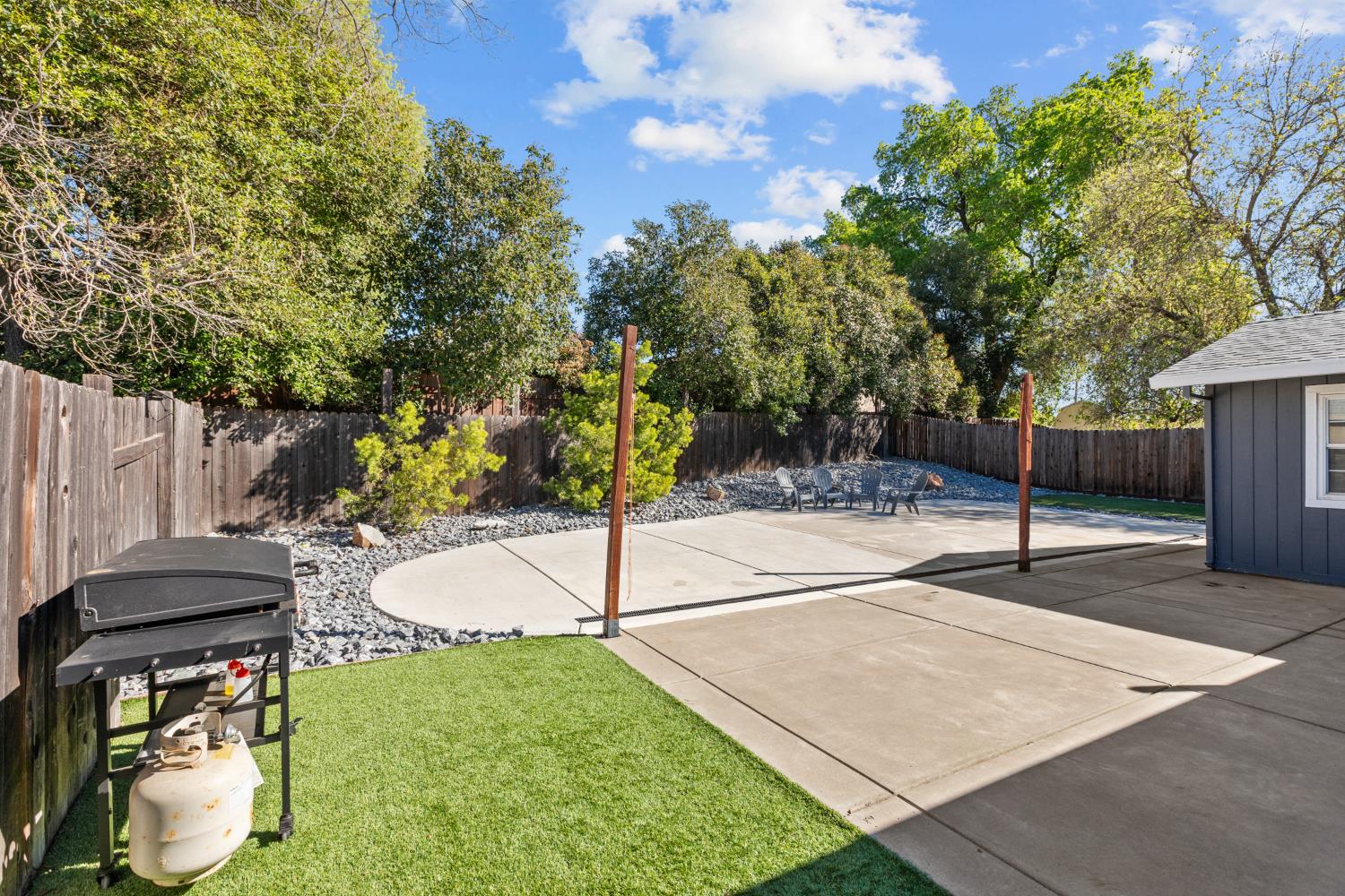 6321 Paco Court Citrus Heights, CA 95621 - Photo 29 of 36 a backyard of a house with table and chairs