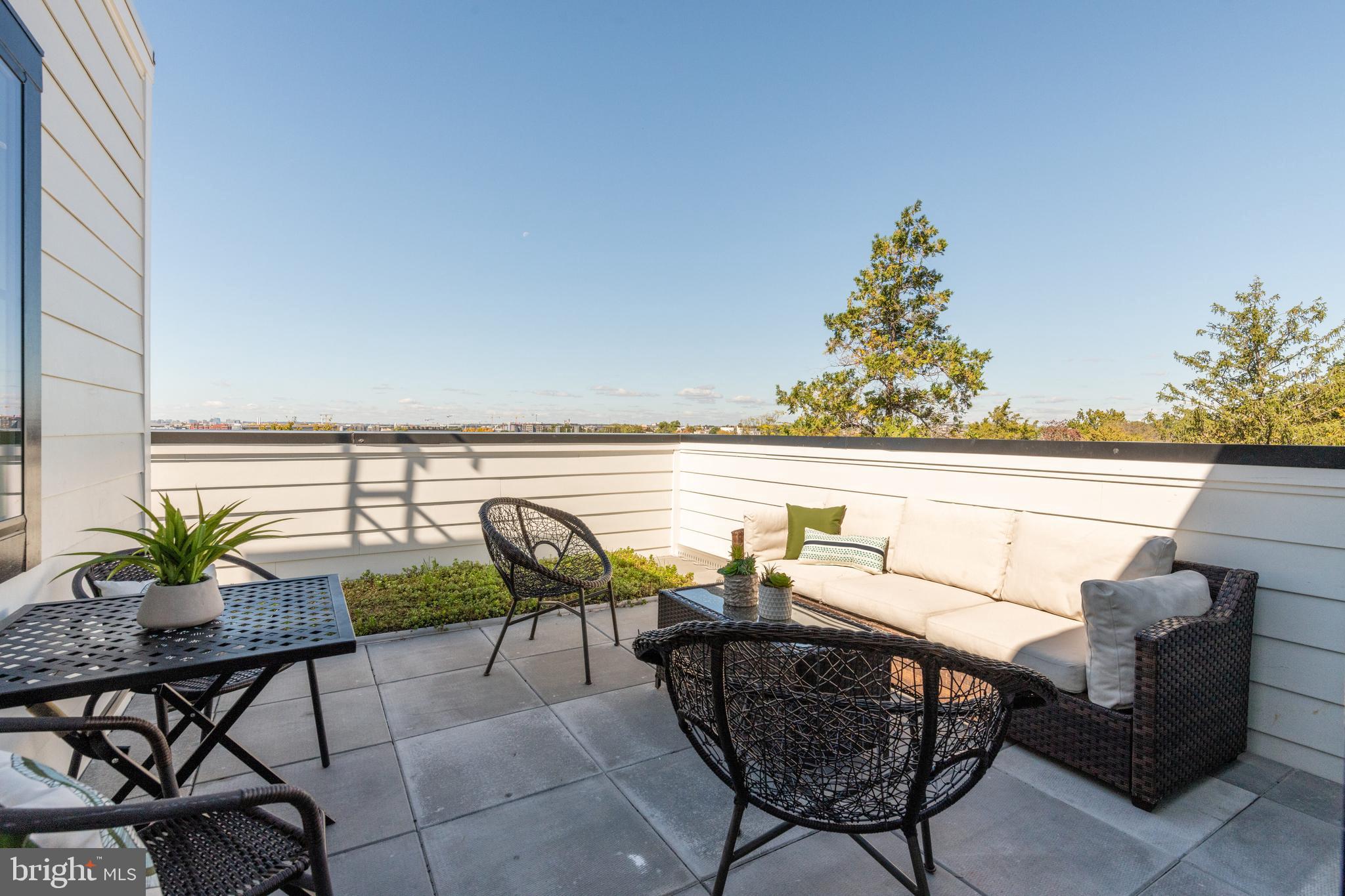 1011 18th Street Northeast, Unit PH7 Washington, DC 20002 - Photo 12 of 32 Private roof deck with city/monument views