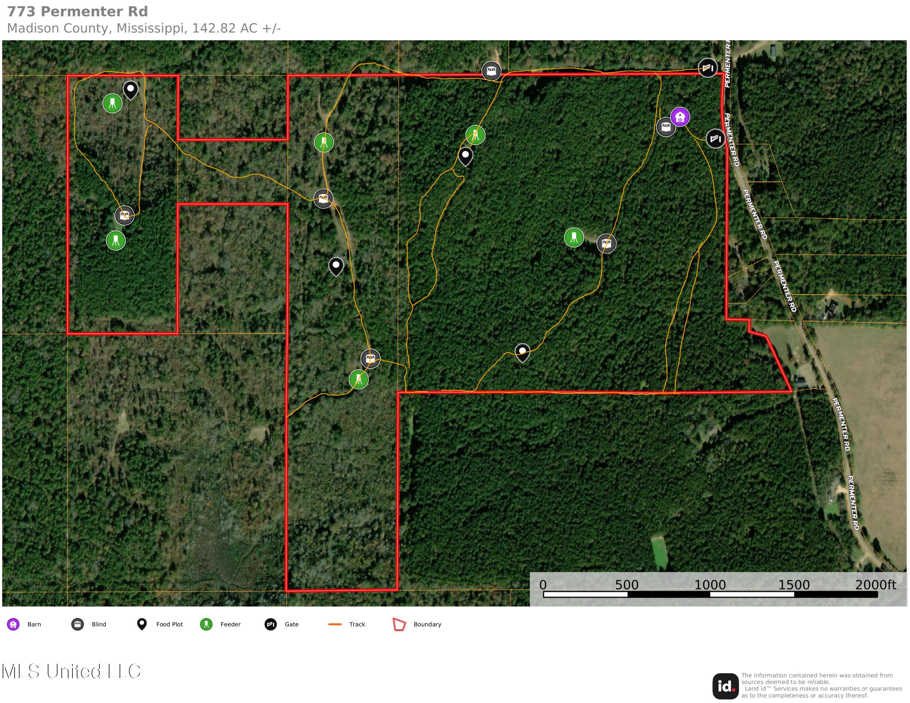 773 Permenter Road Camden, MS 39045 - Photo 2 of 50 Permenter 143 Unlabeled