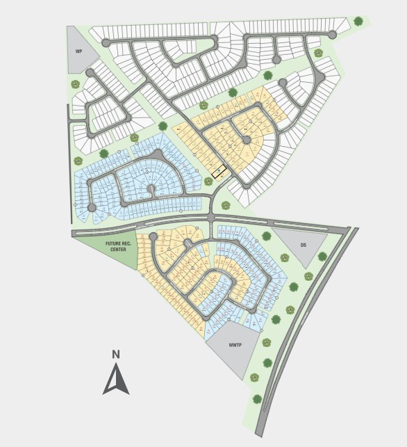 18111 Prairie Run Lane Hockley, TX 77447 - Photo 6 of 10 Redbud Site Map