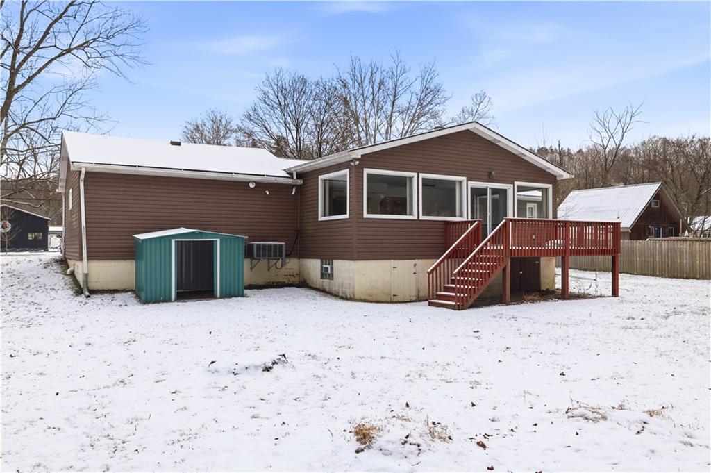 2161 Bull Creek Road Tarentum, PA 15084 - Photo 29 of 32 a view of a house with a yard covered in snow