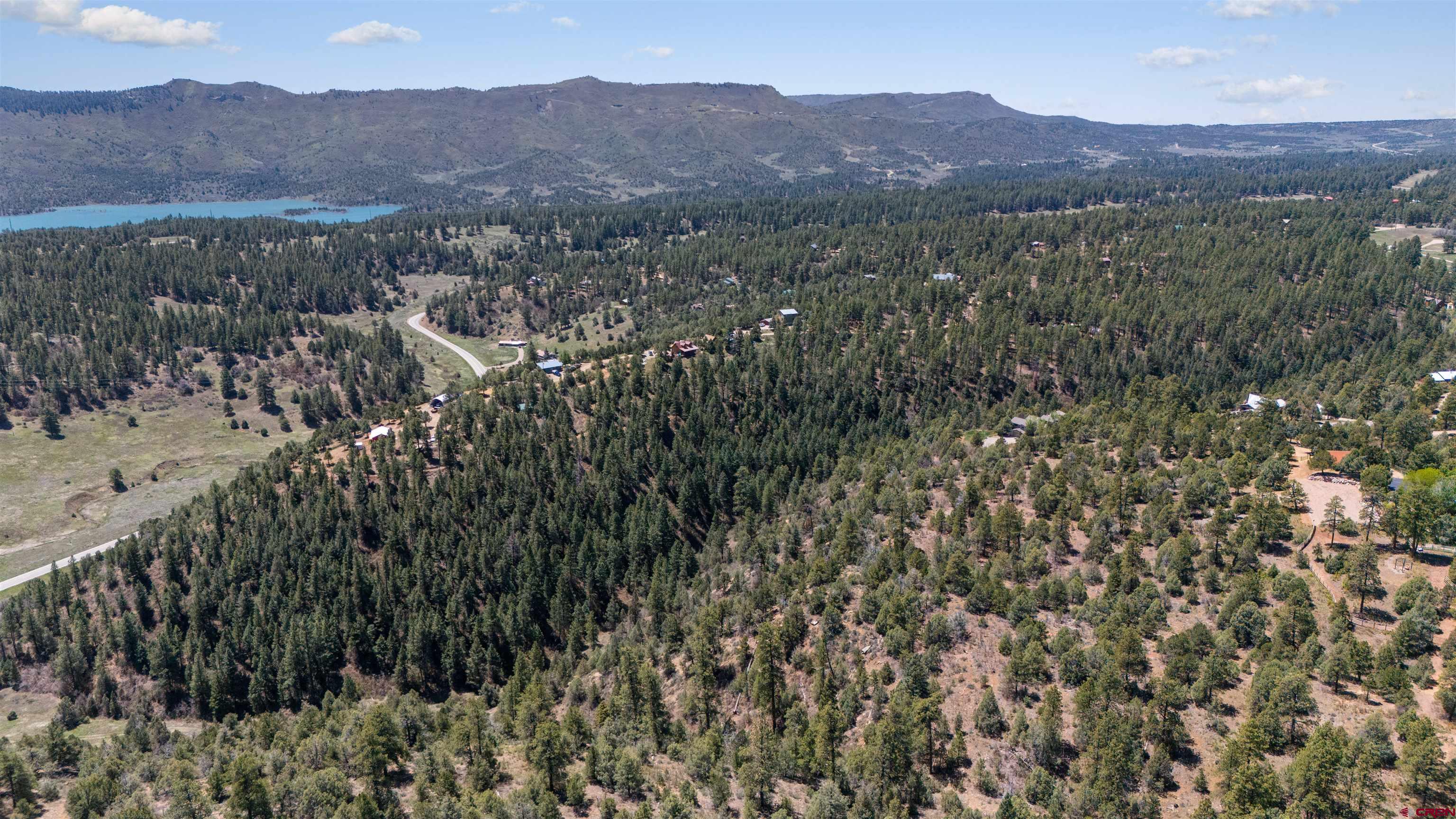 275 Logging Trail Road Durango, CO 81303 - Photo 5 of 6 a view of a town with mountains in the background