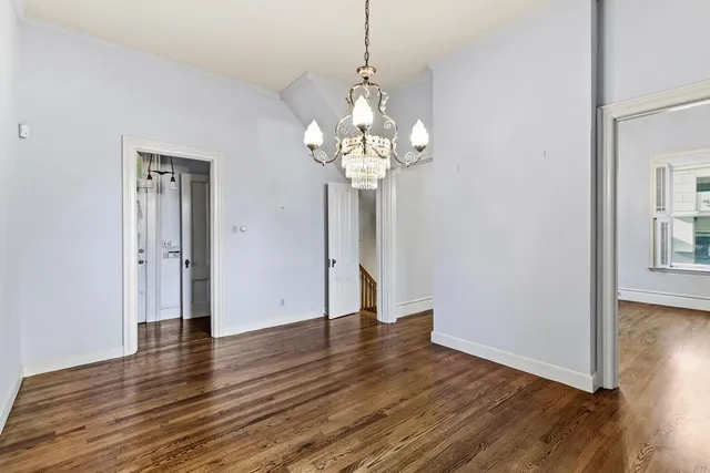 a view of an empty room with window