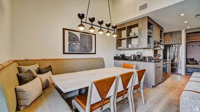2417 West High Road, Unit 2515 Park City, UT 84098 - Photo 8 of 67 Dining area featuring light wood-type flooring and recessed lighting