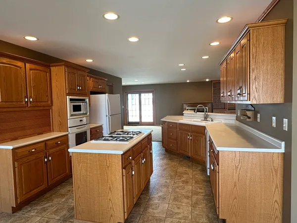a view of fireplace and utility room