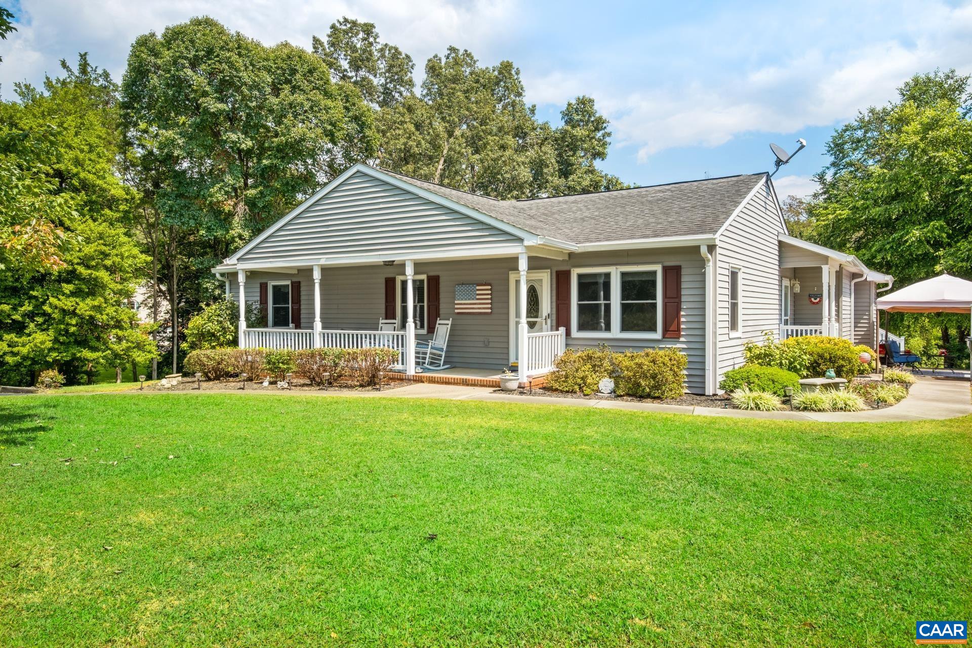 162 Rolling Hills Road Ruckersville, VA 22968 - Photo 5 of 48 a front view of house with yard and green space