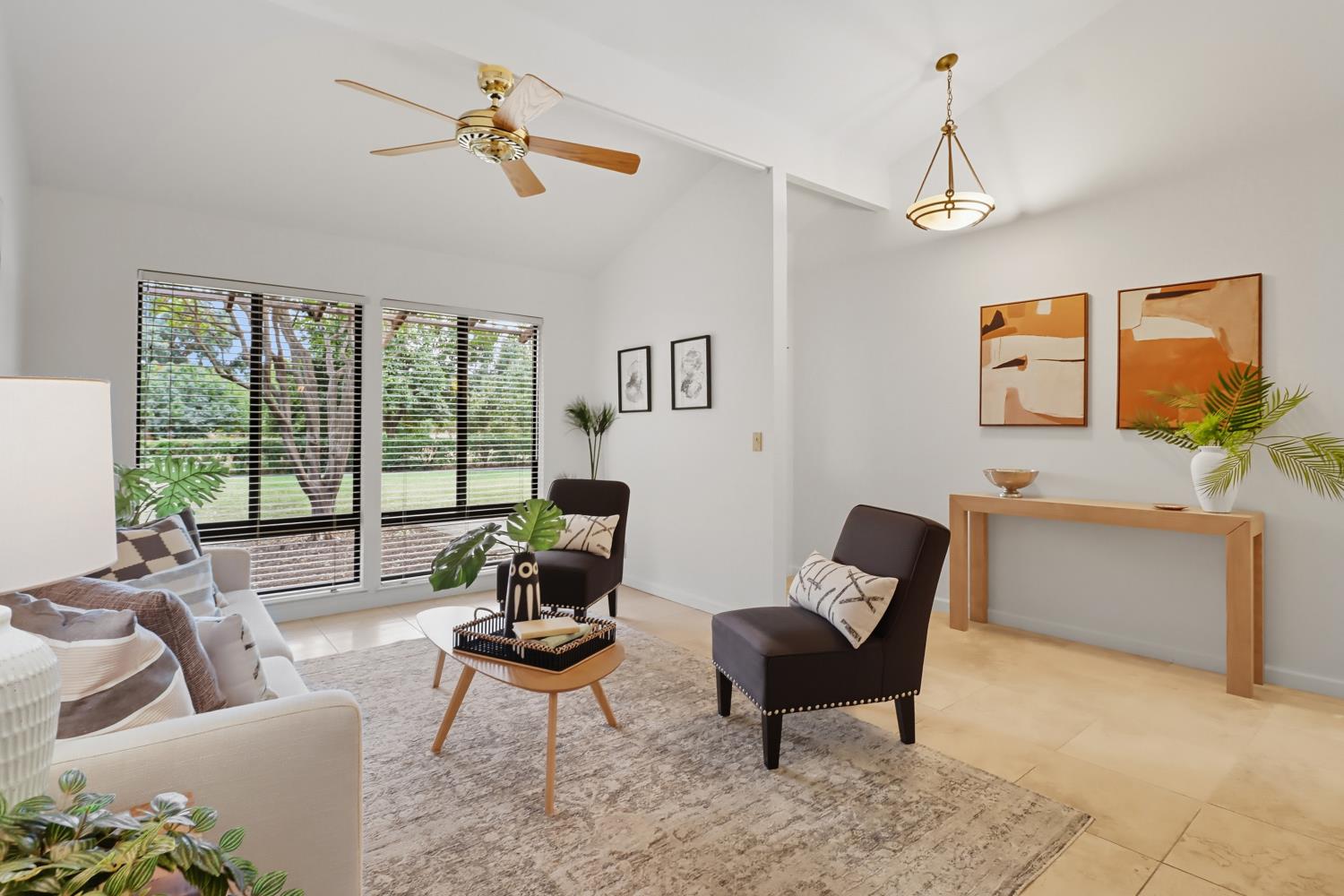 2526 Overhill Lane Davis, CA 95616 - Photo 16 of 60 a living room with furniture and a large window
