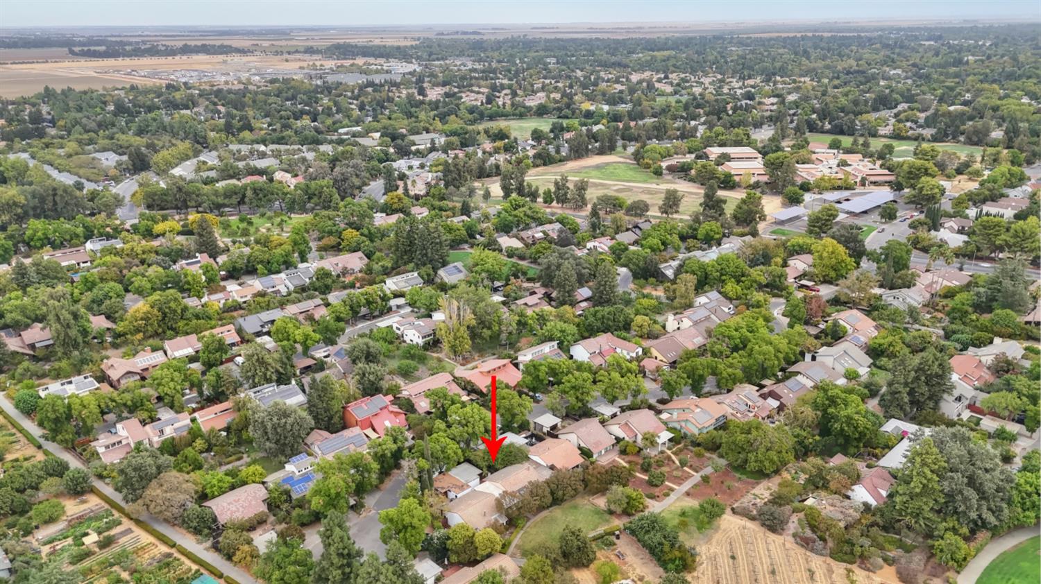 2526 Overhill Lane Davis, CA 95616 - Photo 49 of 60 an aerial view of a city