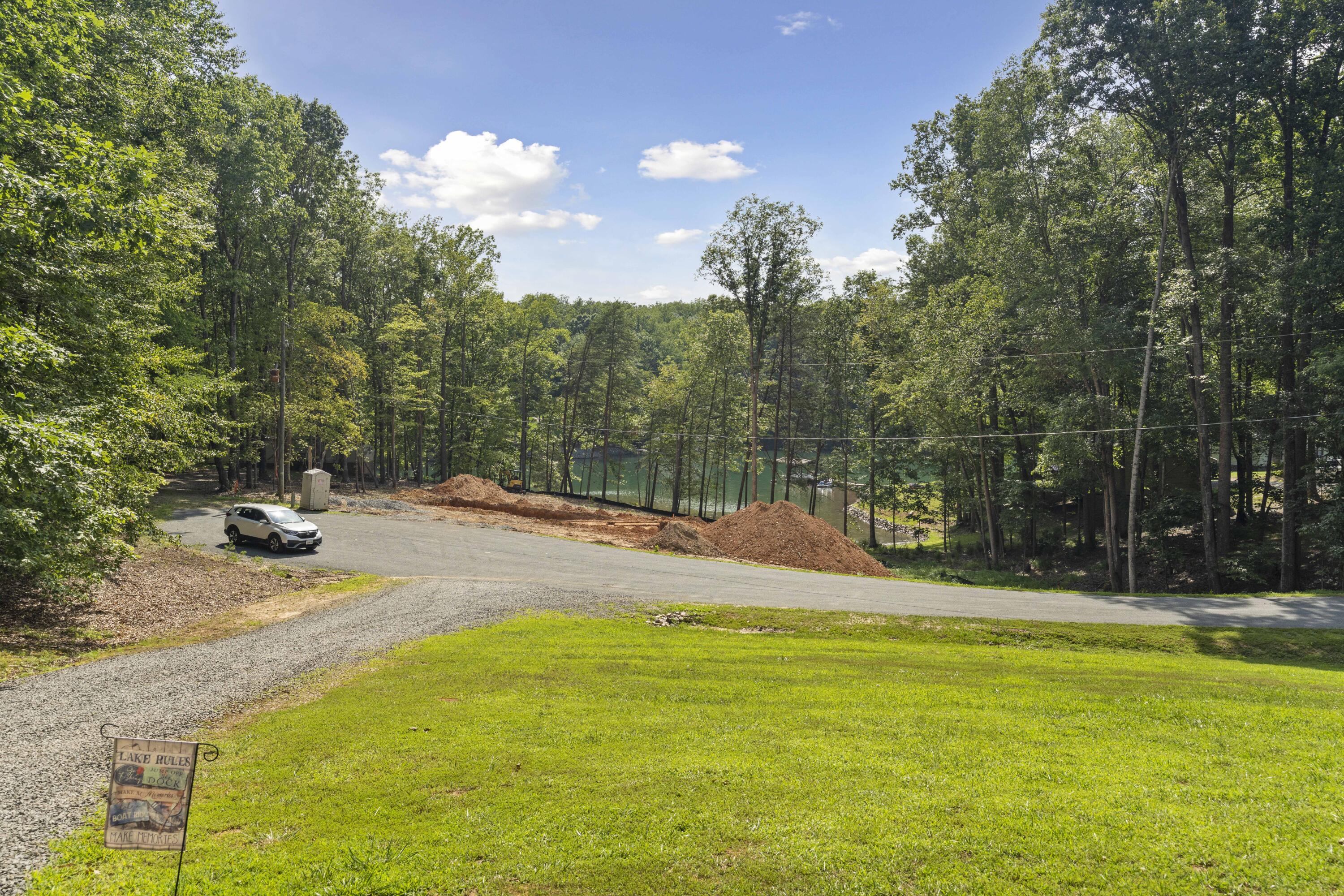 391 Cool Branch Road Penhook, VA 24137 - Photo 13 of 54 a view of swimming pool with trees