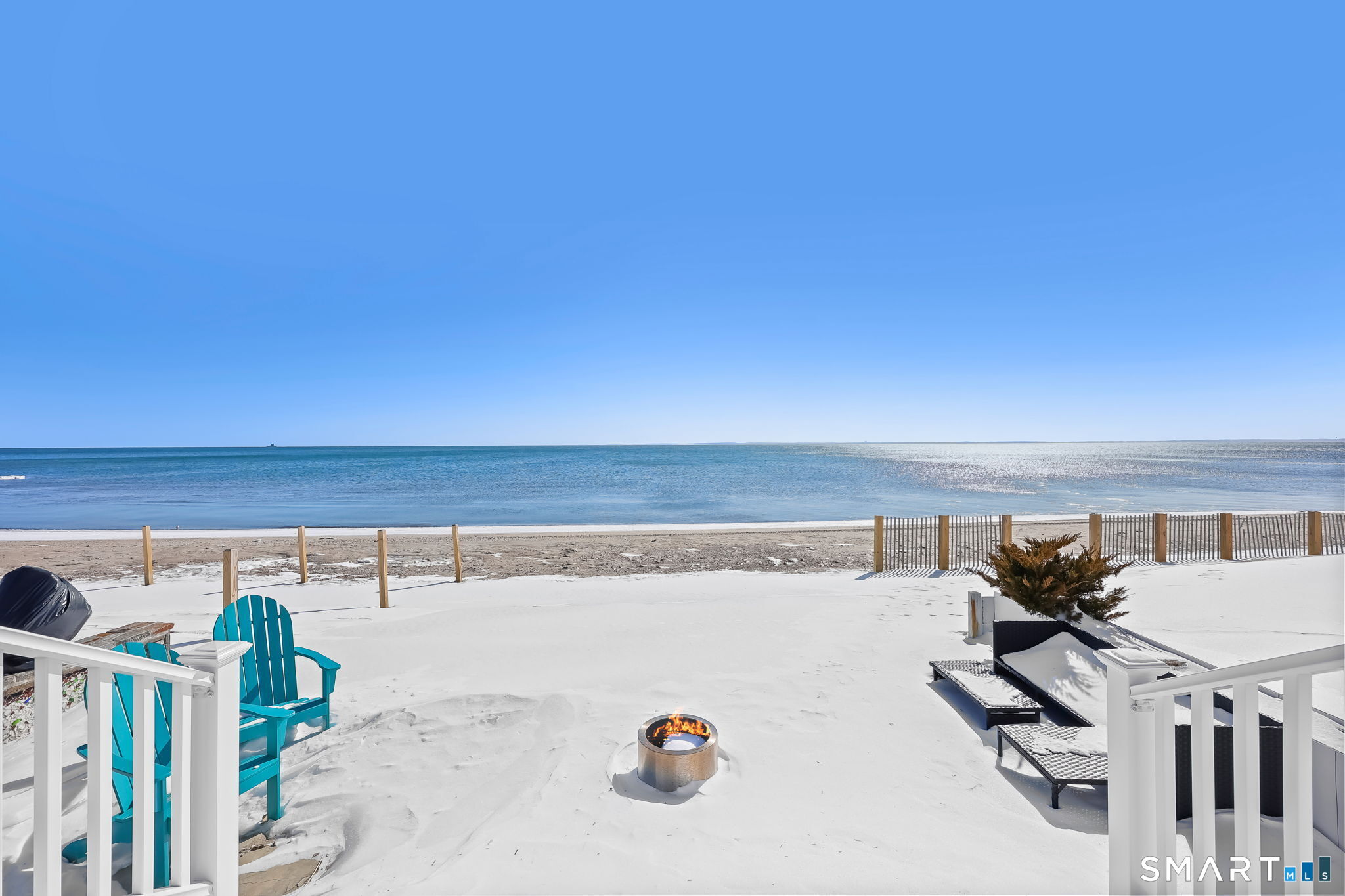 1895 Fairfield Beach Road Fairfield, CT 06824 - Photo 15 of 18 a view of a room with racks on the wall