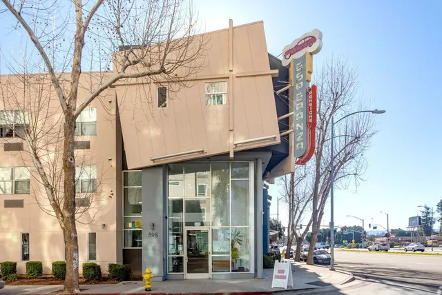 a street sign on a street corner