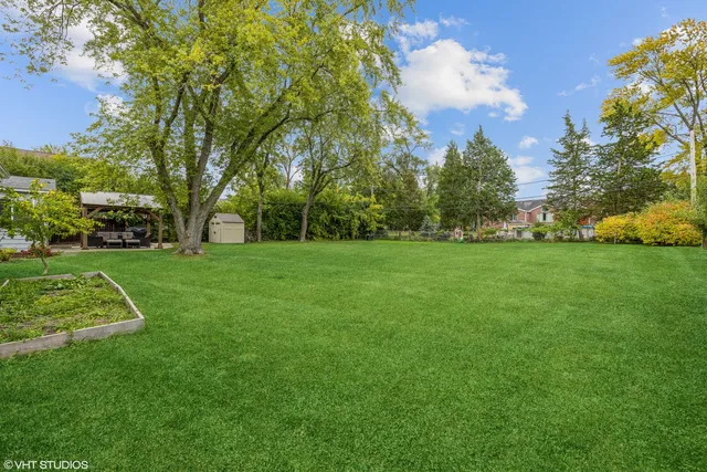 a view of a volley ball court