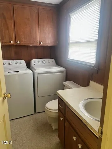 a view of a backyard with a garden