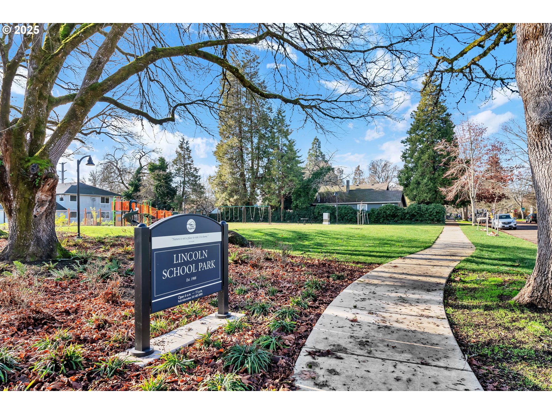650 West 12th Avenue, Unit 211 Eugene, OR 97402 - Photo 29 of 39 a view of a park with iron fence