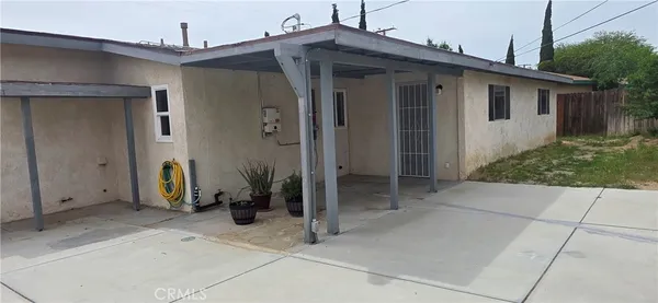 a view of a entryway door of the house