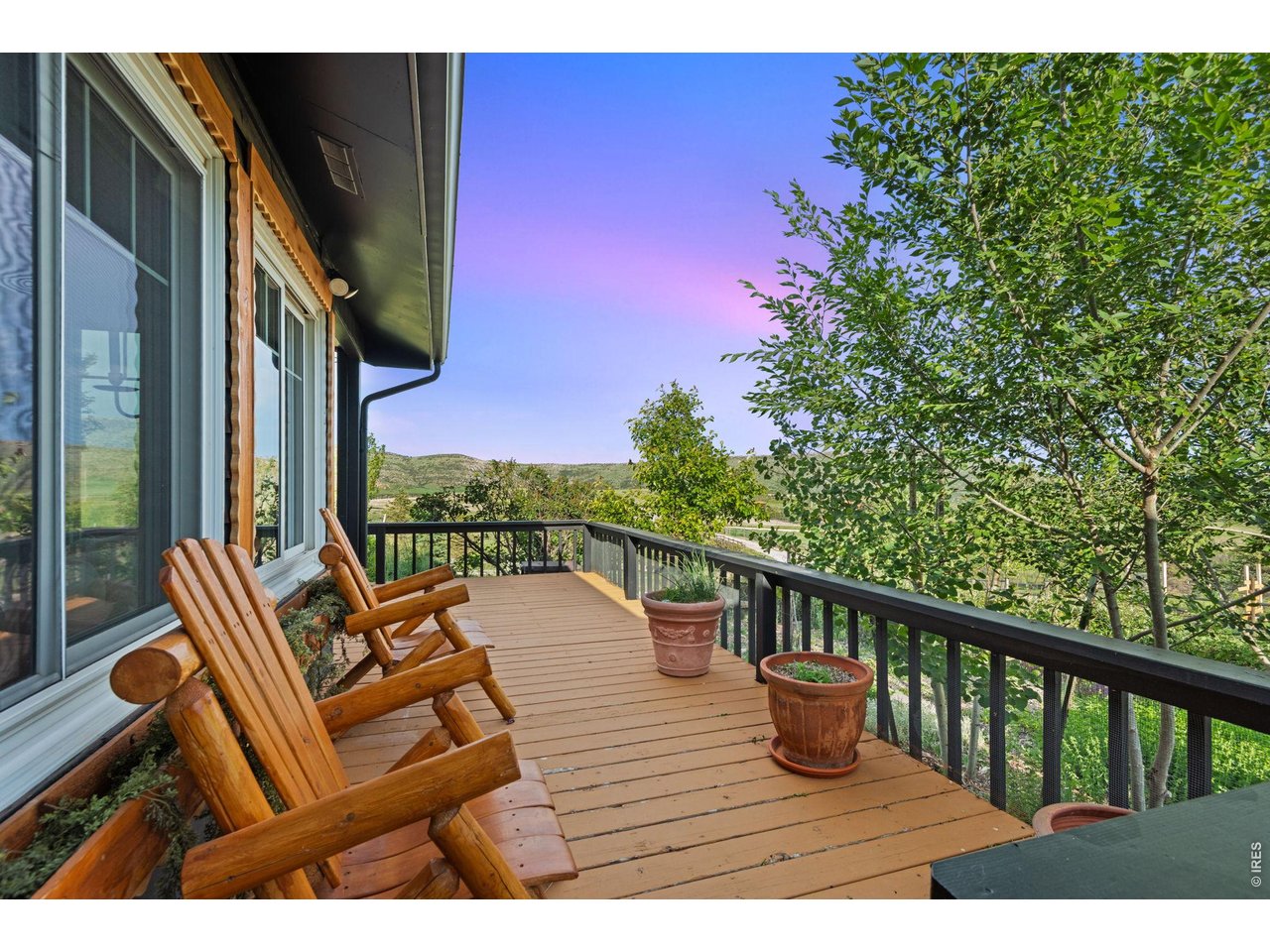 69 Juniper Ridge Road Laporte, CO 80535 - Photo 12 of 50 Wraparound deck