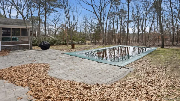 a view of backyard with trees