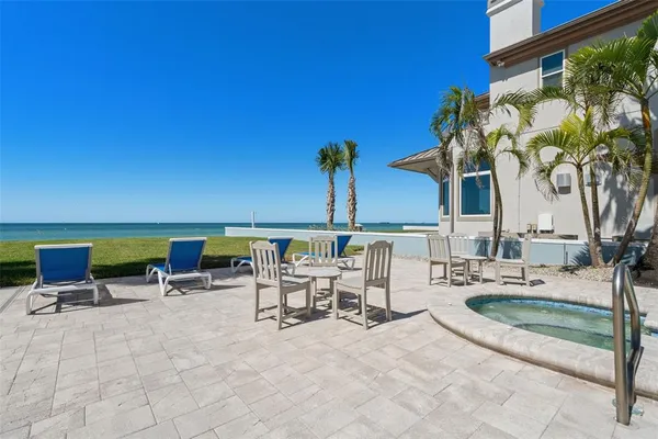 a view of an outdoor space and a yard