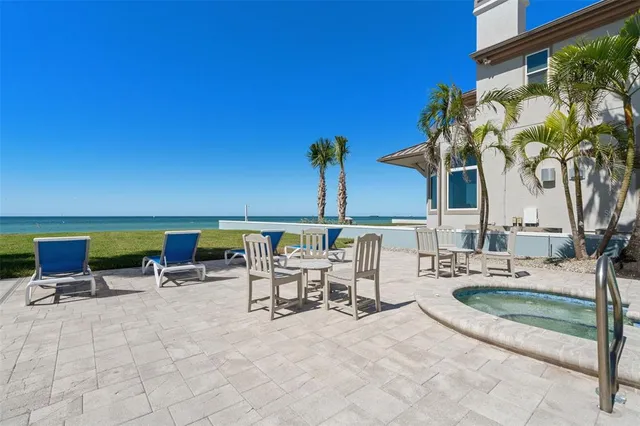 a view of an outdoor space and a yard