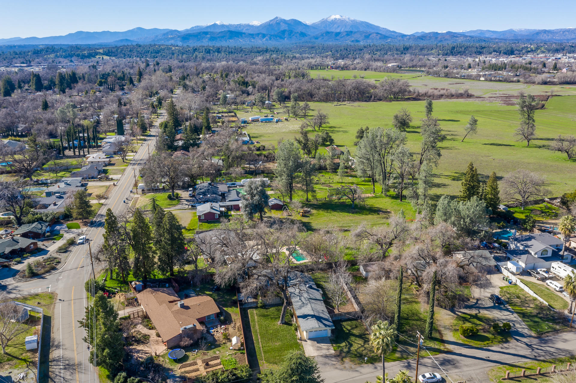 6380 Riverside Drive Redding, CA 96001 - Photo 46 of 46 an aerial view of lake residential house and sandy dunes