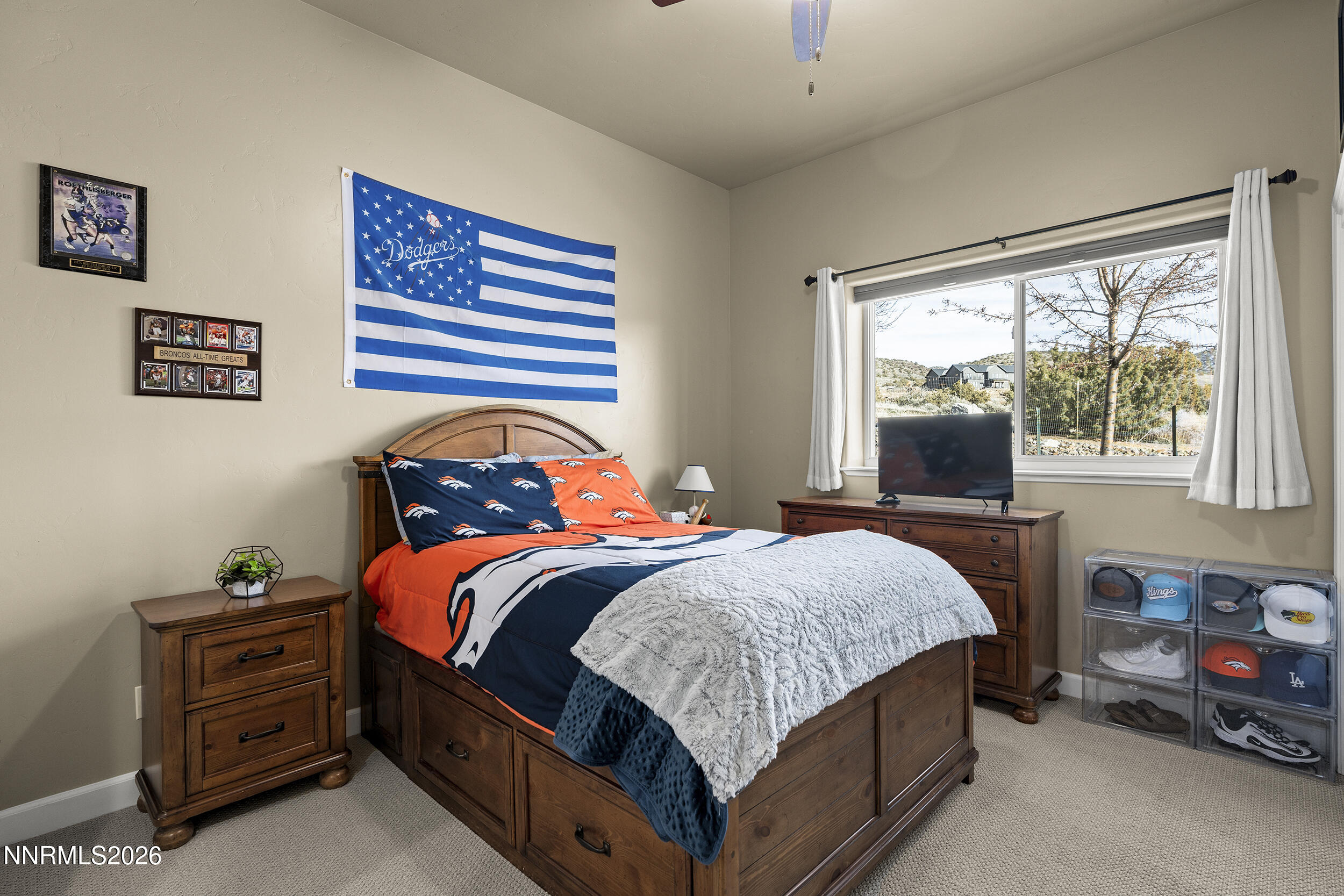 730 Encanto Drive Sparks, NV 89441 - Photo 45 of 87 a bedroom with a bed and a window