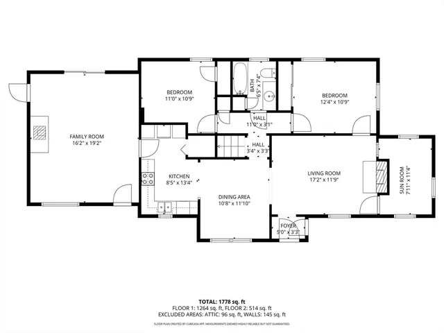 a picture of a floor plan