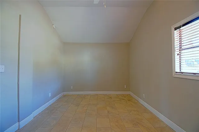 a view of a small space