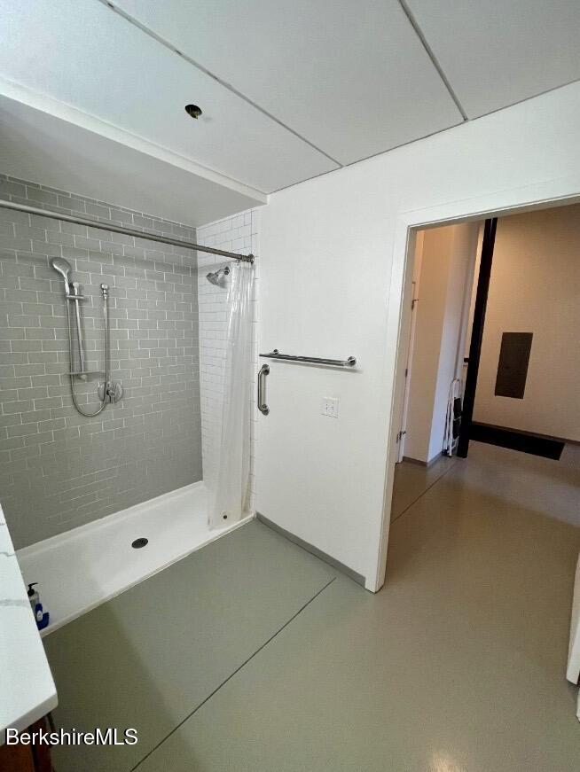 160 Water Street, Unit 110 Williamstown, MA 01267 - Photo 8 of 12 a bathroom with a shower and a sink