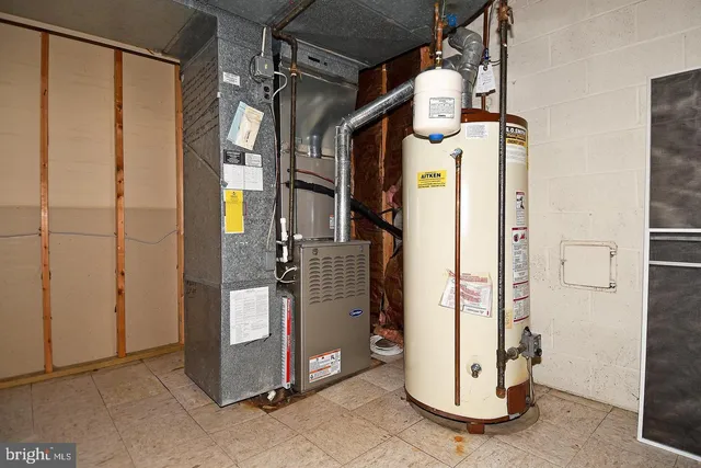 a view of backyard with plants and outdoor seating