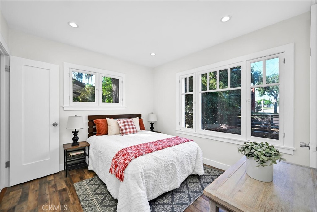 294 Bella Vista Avenue Pasadena, CA 91107 - Photo 30 of 37 a bed sitting in a bedroom next to a window