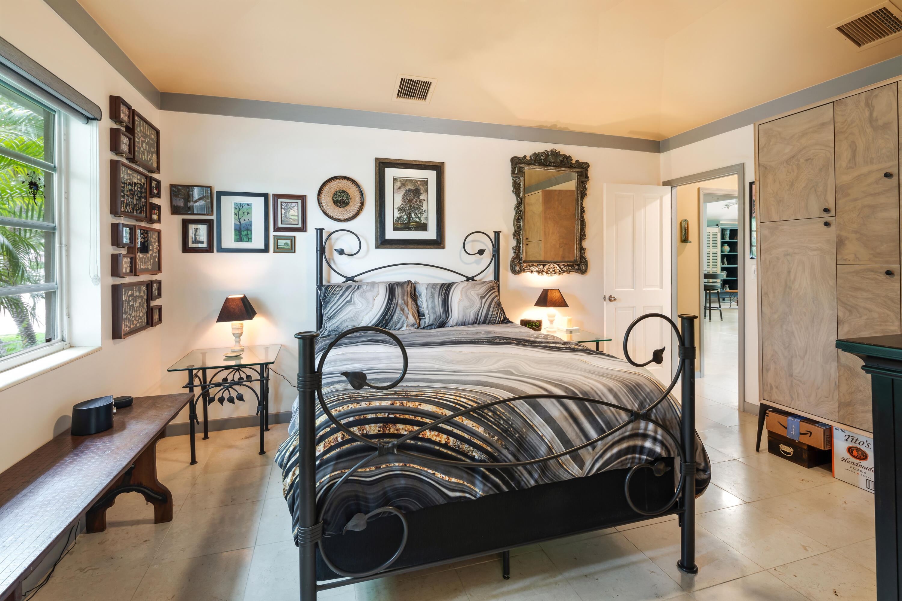 1501 Laird Street Key West, FL 33040 - Photo 25 of 40 a bedroom with bed and a window