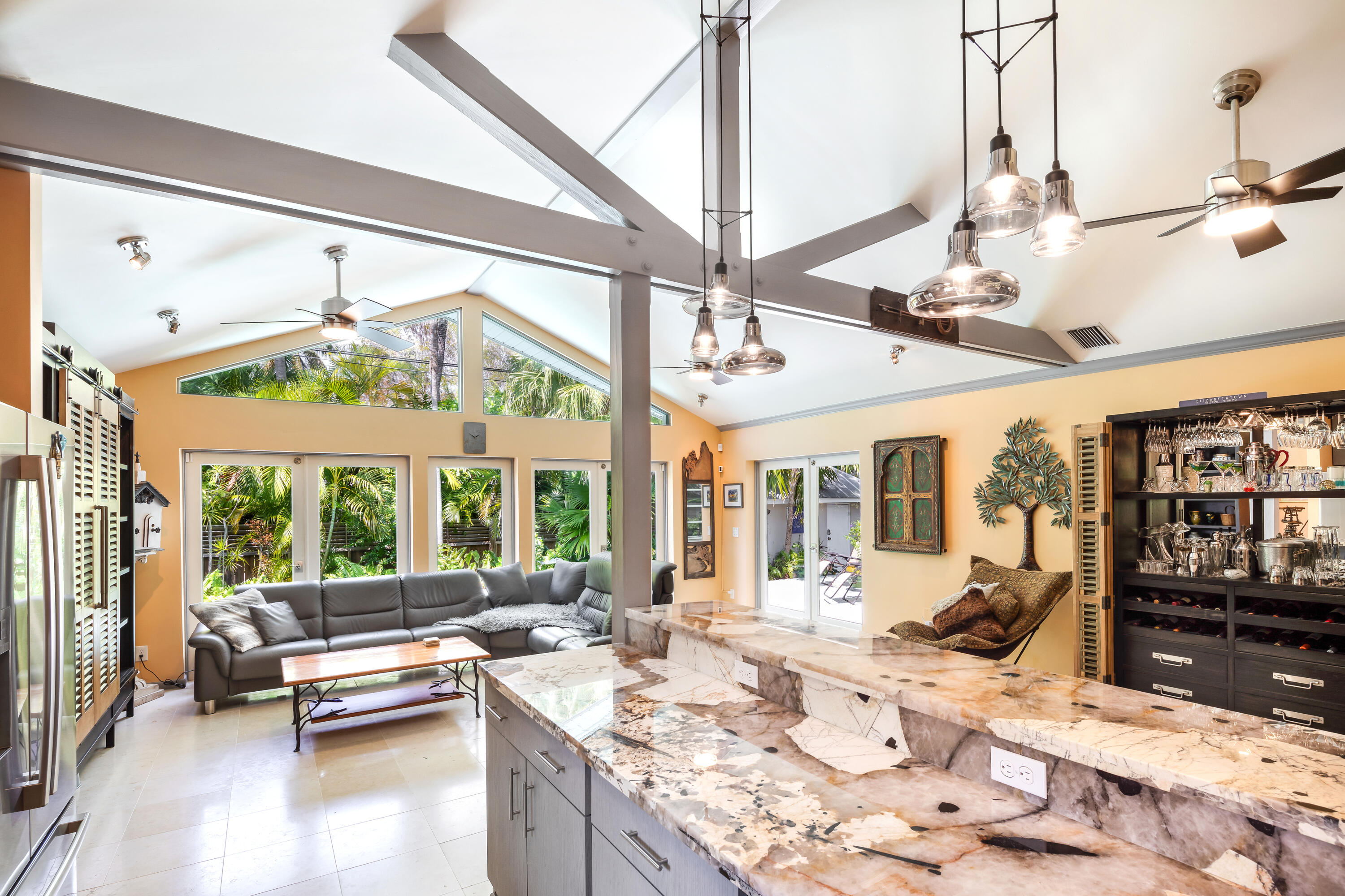 1501 Laird Street Key West, FL 33040 - Photo 10 of 40 a view of a living room and kitchen