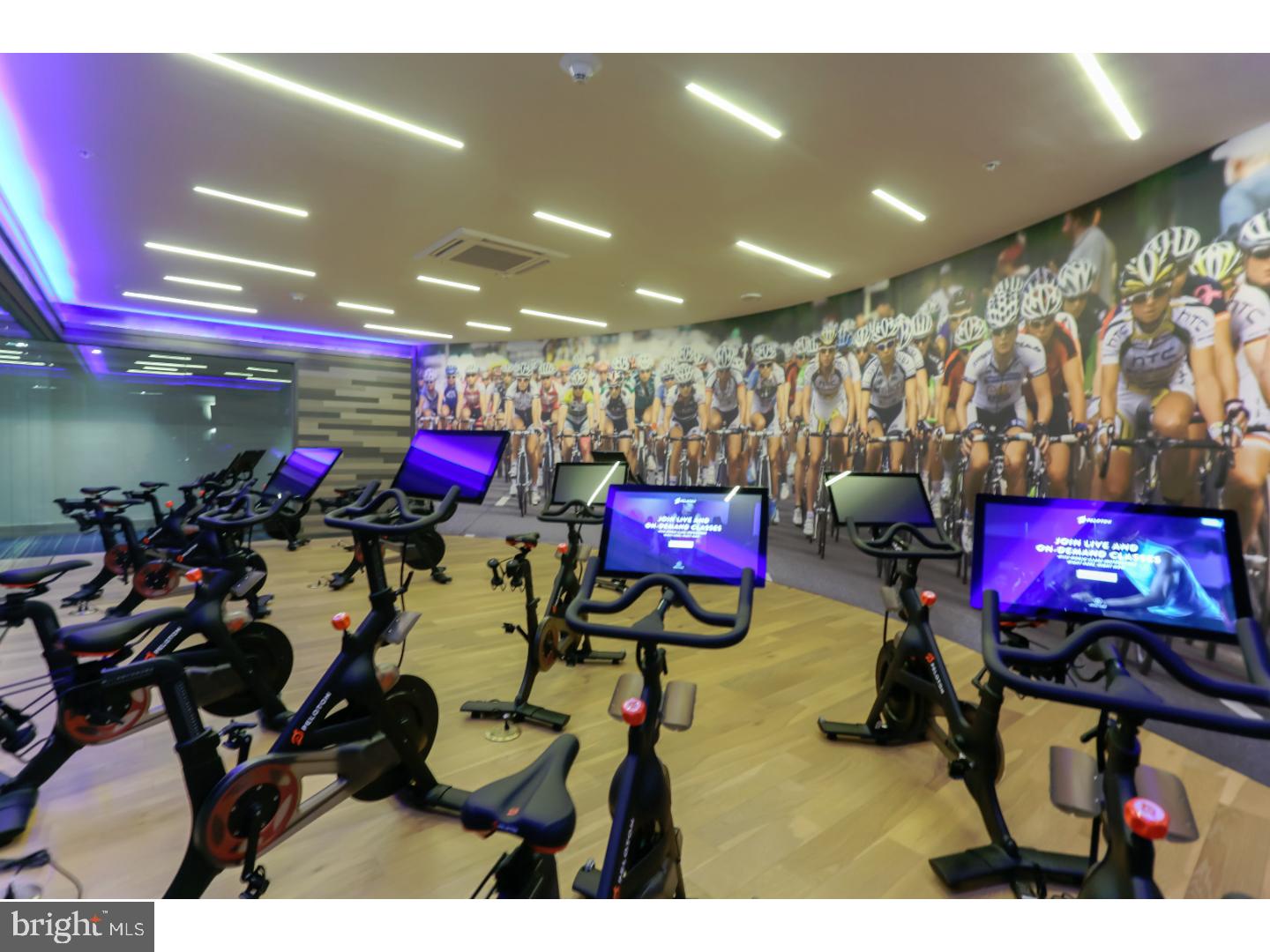 200 North 16th Street, Unit 1402 Philadelphia, PA 19102 - Photo 7 of 21 a view of a room with gym equipment