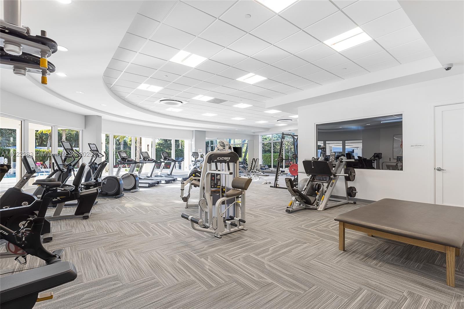 2720 Donald Ross Road, Unit 206 Palm Beach Gardens, FL 33410 - Photo 27 of 40 a view of a room with lots of gym equipment