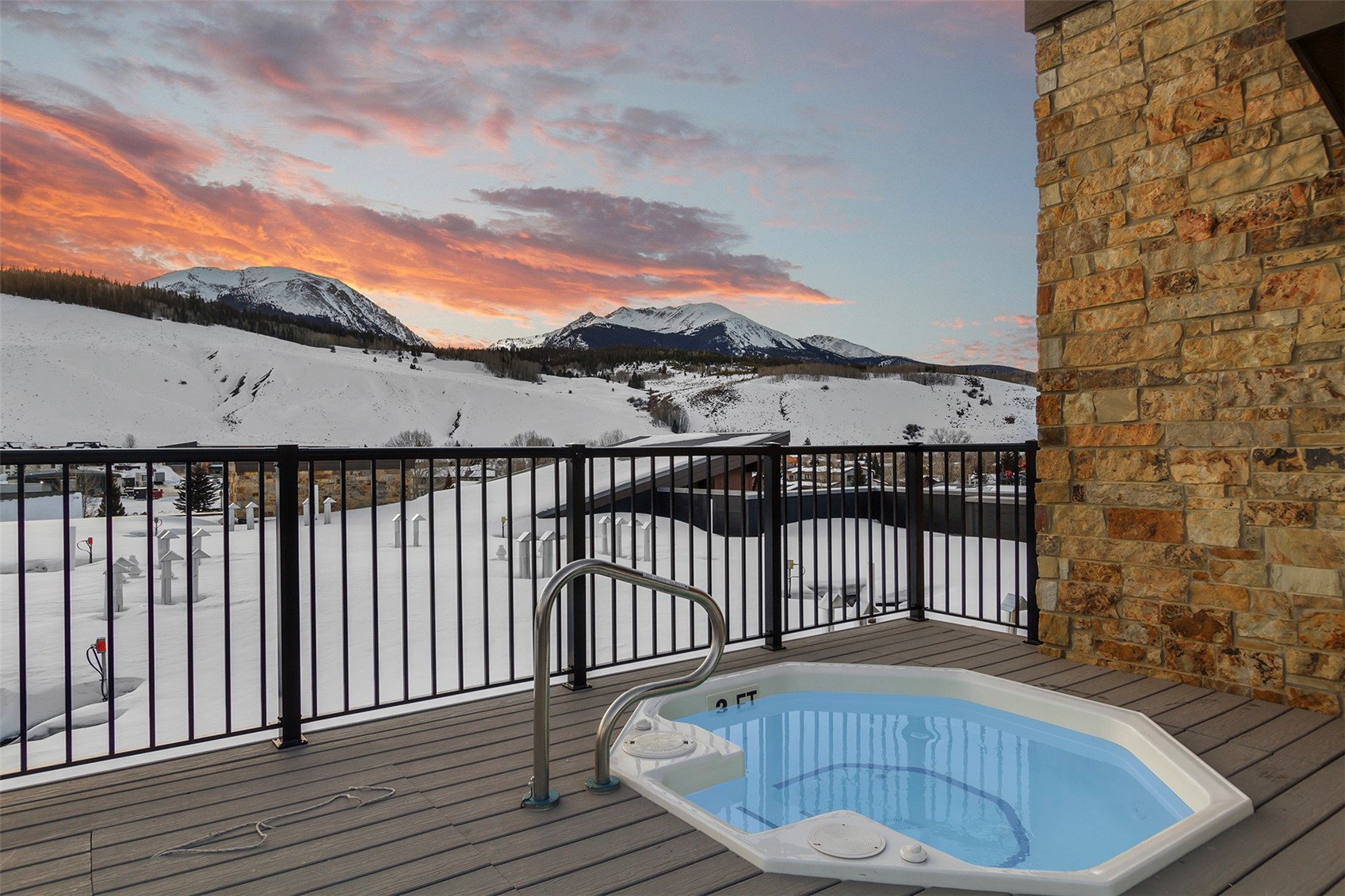 75 West 4th Street, Unit 305W Silverthorne, CO 80498 - Photo 27 of 30 a view of roof deck