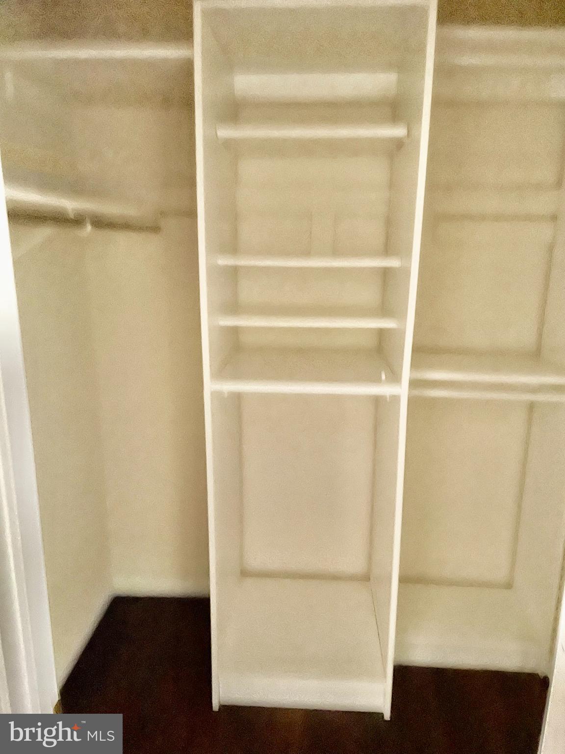 102 Kendrick Place, Unit 10222 Gaithersburg, MD 20878 - Photo 9 of 17 a view of walk in closet with empty racks