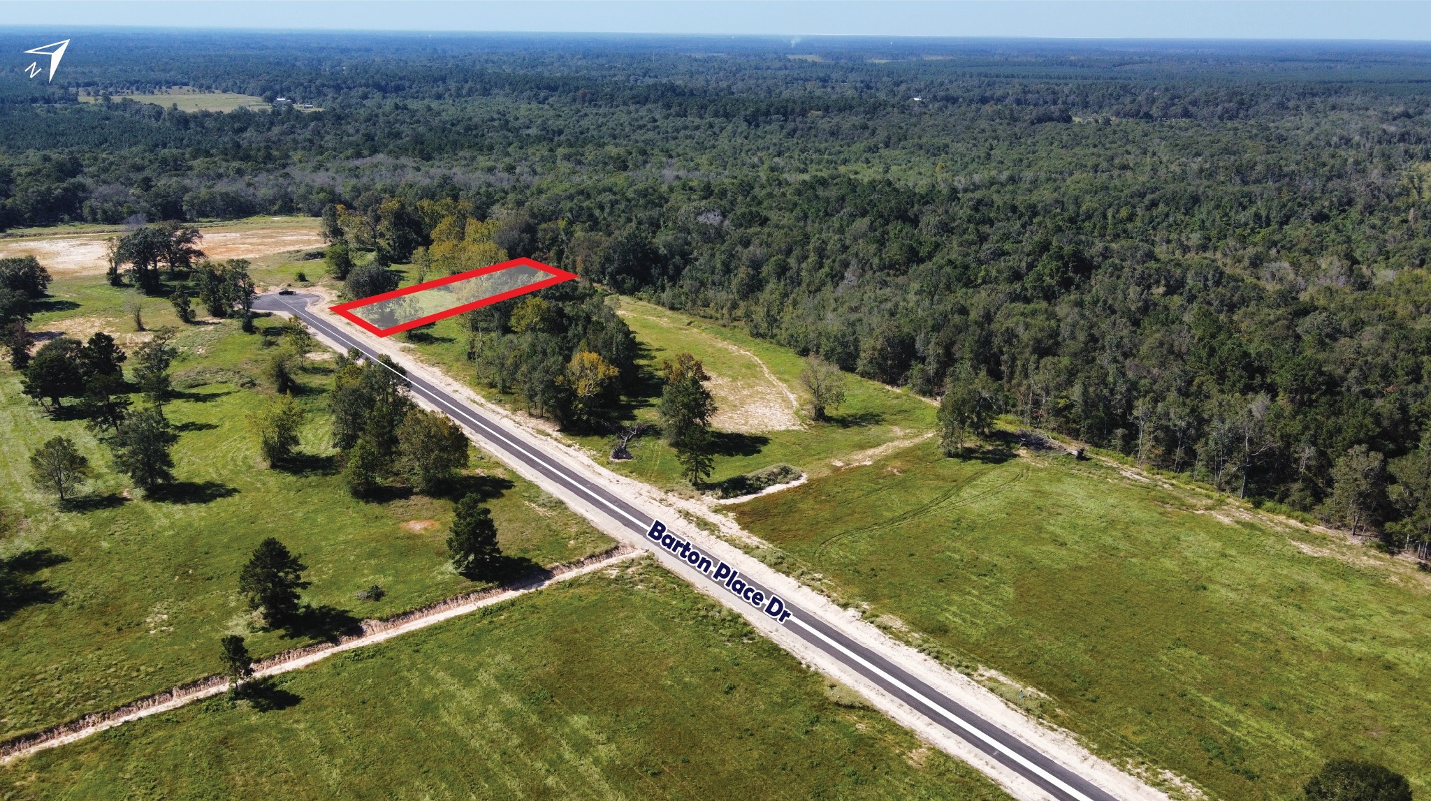 1040 County Road 3081 Cleveland, TX 77328 - Photo 3 of 3 an aerial view of residential houses with outdoor space