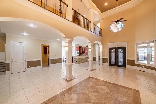 a bathroom with a sink a mirror and a window