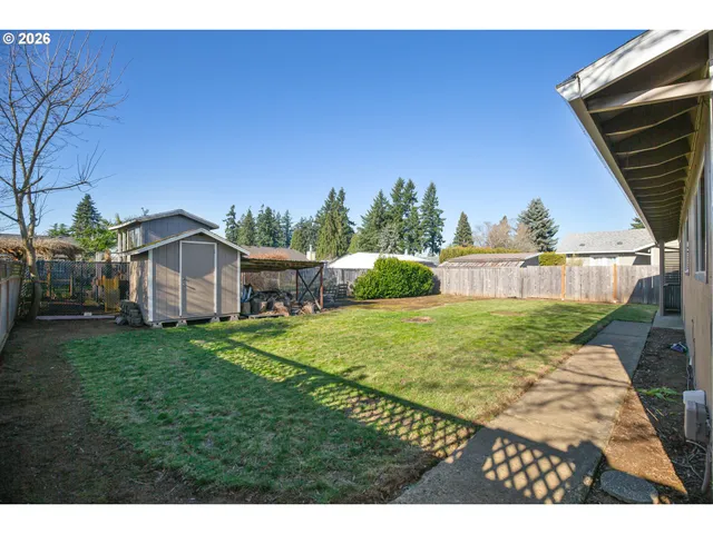 a view of outdoor space and yard
