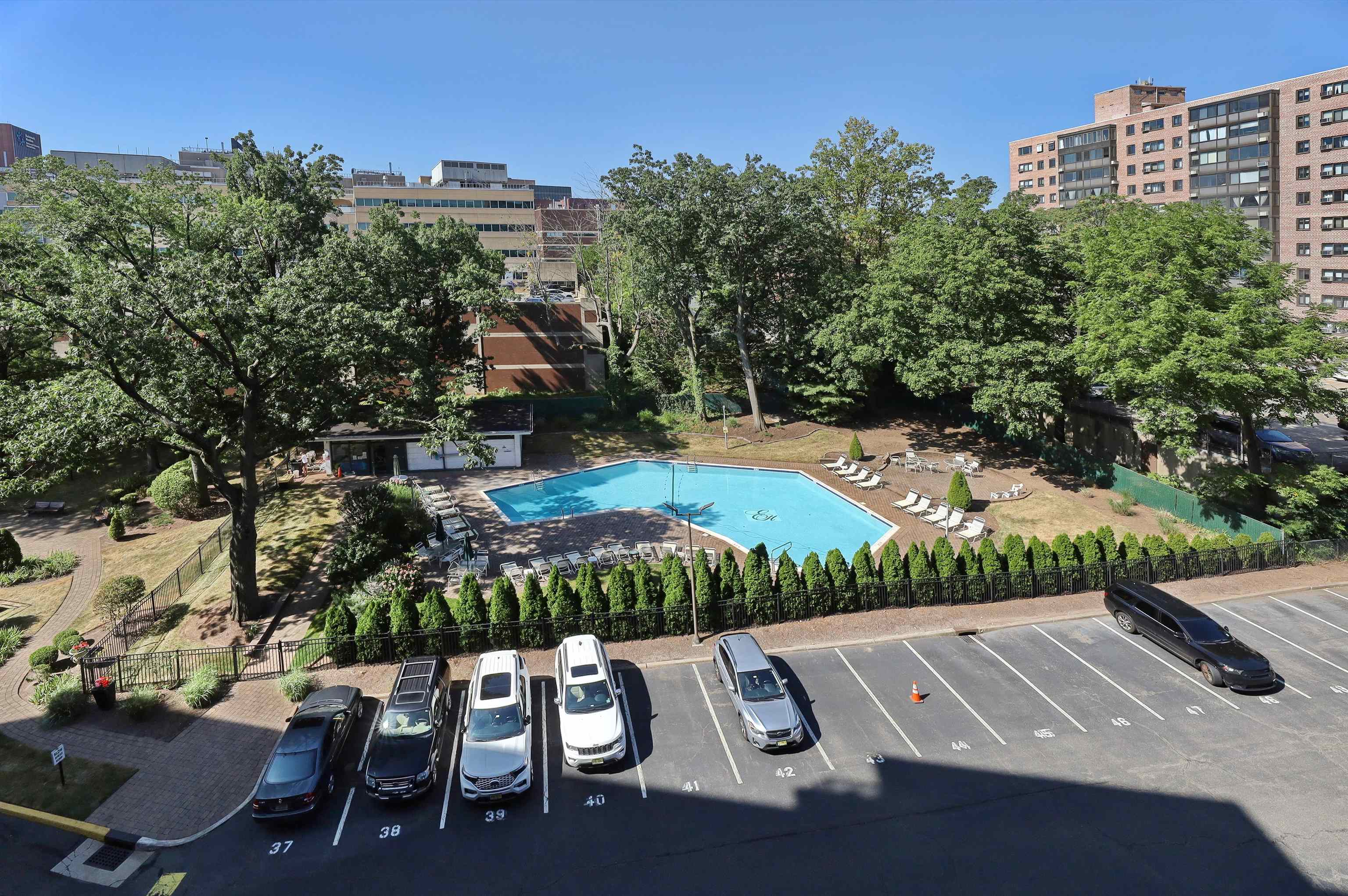 301 Beech Street, Unit 7A Hackensack, NJ 07601 - Photo 10 of 11 a view of outdoor space yard and patio