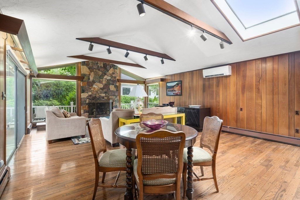 30 Burdean Road Newton, MA 02459 - Photo 14 of 29 a view of a dining room with furniture window and outside view