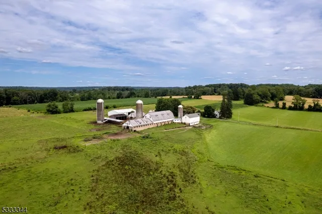 a view of a city with a lake