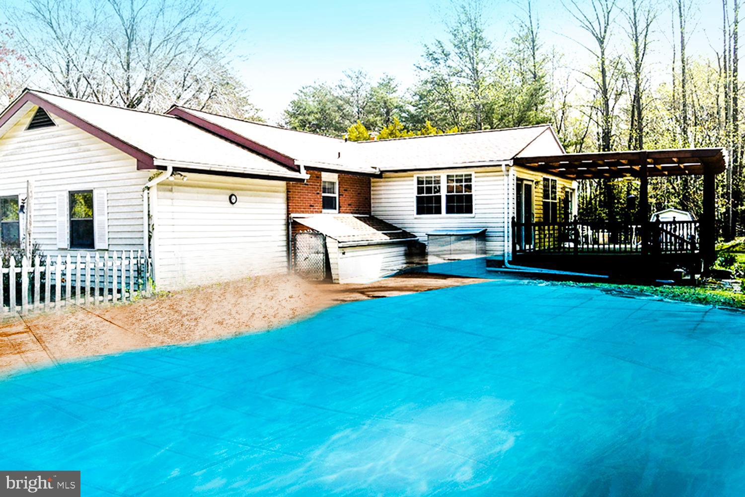 1661 Fairview Beach Road Pasadena, MD 21122 - Photo 5 of 37 Beckoning Inground Pool with Party Patio Surround