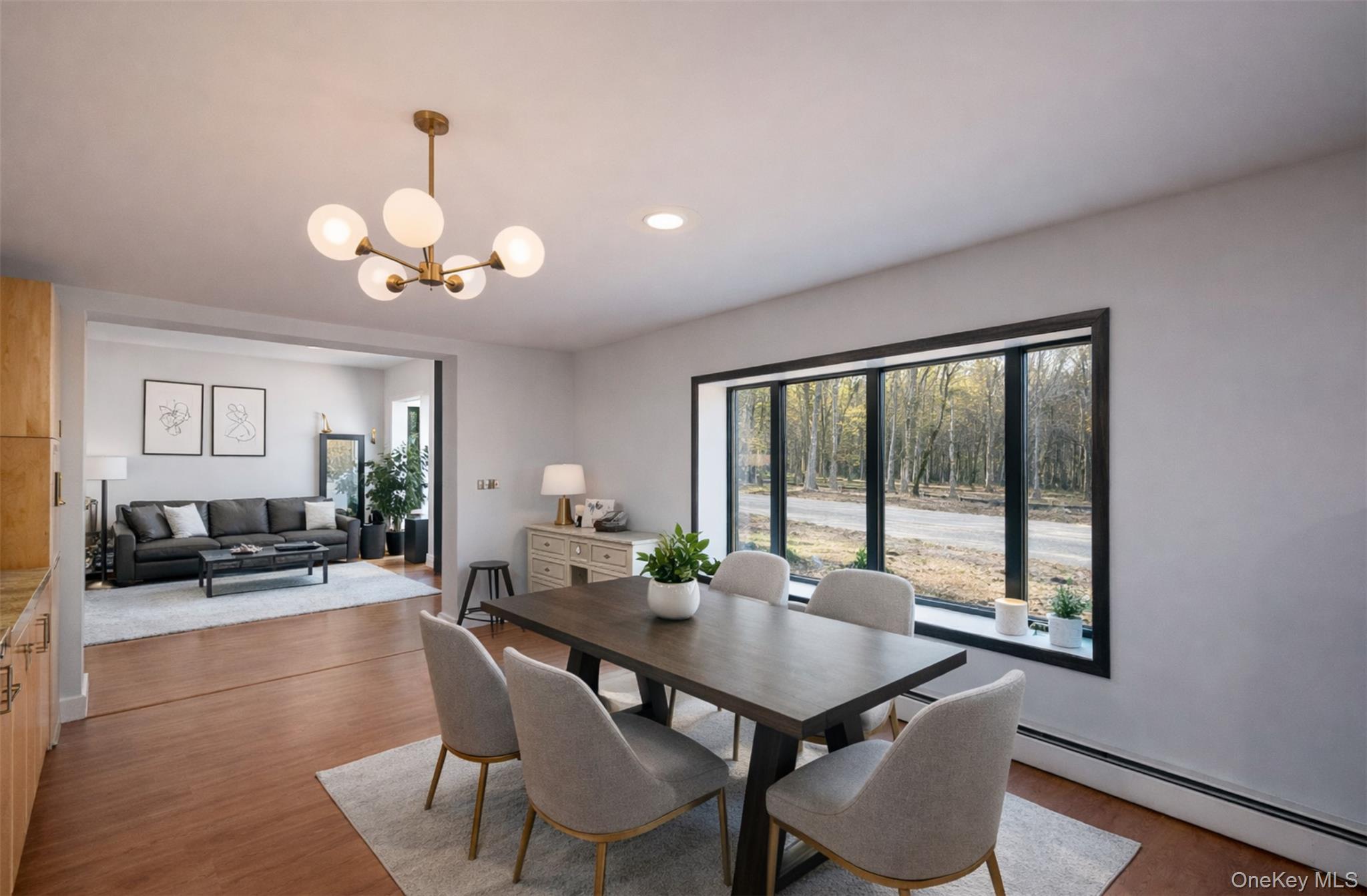 27 Spice Hill Road Croton-on-Hudson, NY 10520 - Photo 11 of 20 a view of a dining room with furniture window and outside view